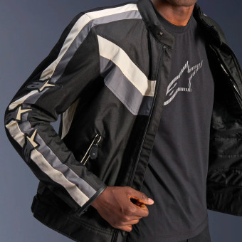 Alpinestars T-Dyno WR Negro Gris oscuro Crudo