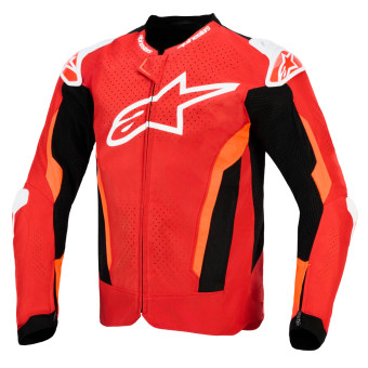 Cazadora moto Alpinestars T-GP Air Bright Red Red Fluo Black