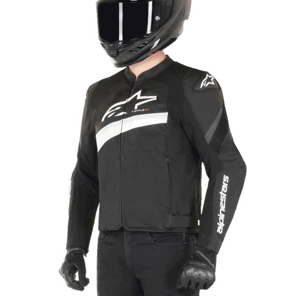 Alpinestars T-GP Plus R V4 Airflow Black White