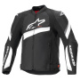 Cazadora moto Alpinestars T-GP Plus R V4 Black White