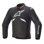 Cazadora moto Alpinestars T-GP R V3 Drystar Black White