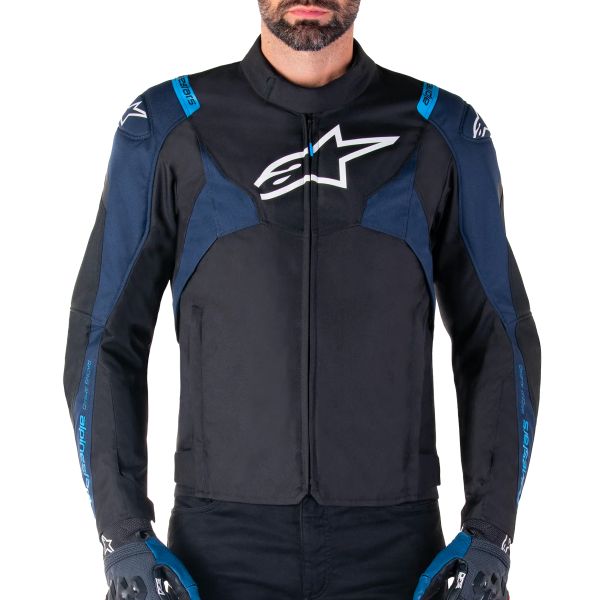 Alpinestars T-Jaws V4 WP Black Dark Blue Blithe Blue