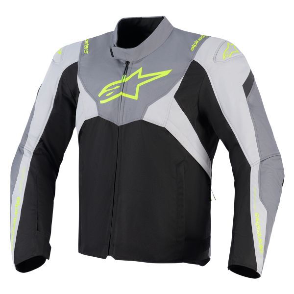 Cazadora moto Alpinestars T-JAWS V4 WP Black Ice Gray Dark Gray