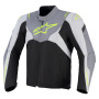 Cazadora moto Alpinestars T-JAWS V4 WP Black Ice Gray Dark Gray