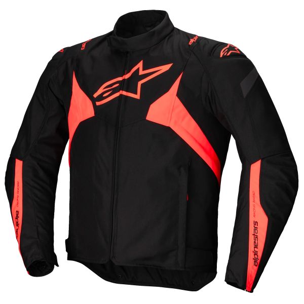 Cazadora moto Alpinestars T-Jaws V4 WP Black Red Fluo Cazadora moto Alpinestars T-Jaws V4 WP Black Red Fluo
