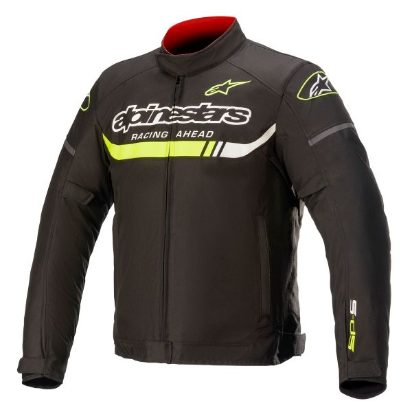 Cazadora moto Alpinestars T-SP S Ignition Waterproof Black Yellow Fluo