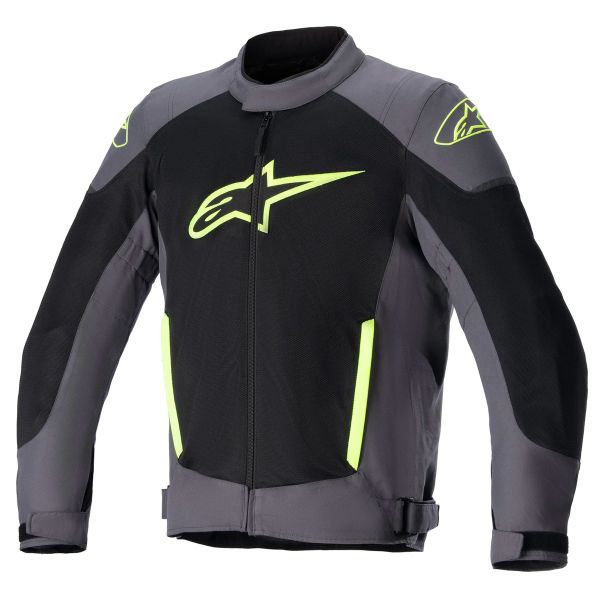 Cazadora moto Alpinestars T SP X Superair Alquitrán Gris Negro Amarillo Fluo Cazadora moto Alpinestars T SP X Superair Alquitrán Gris Negro Amarillo Fluo