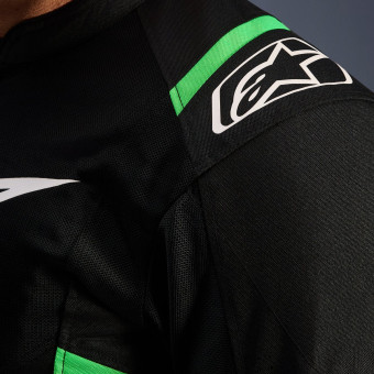Alpinestars T-SPS Air V2 Black Fluo Green