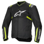 Cazadora moto Alpinestars T-SPS Air V2 Negro Amarillo Fluo