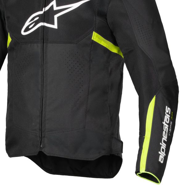 Alpinestars T-SPS Air V2 Negro Amarillo Fluo