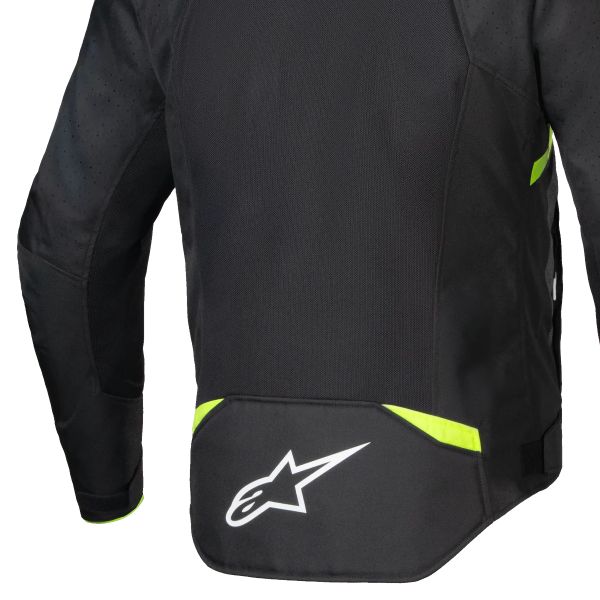 Alpinestars T-SPS Air V2 Negro Amarillo Fluo