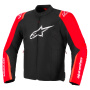Cazadora moto Alpinestars T-SPS V2 WP Black Red Fluo