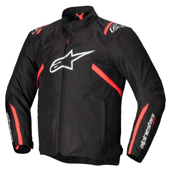 Cazadora moto Alpinestars T-SPS V2 WP Black White Red Fluo Cazadora moto Alpinestars T-SPS V2 WP Black White Red Fluo