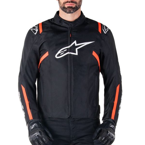 Alpinestars T-SPS V2 WP Black White Red Fluo
