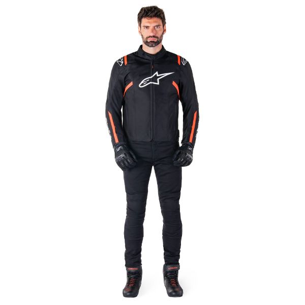 Alpinestars T-SPS V2 WP Black White Red Fluo