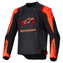 Cazadora moto Alpinestars T-Stunt Air Negro Rojo Fluo Rojo Oscuro