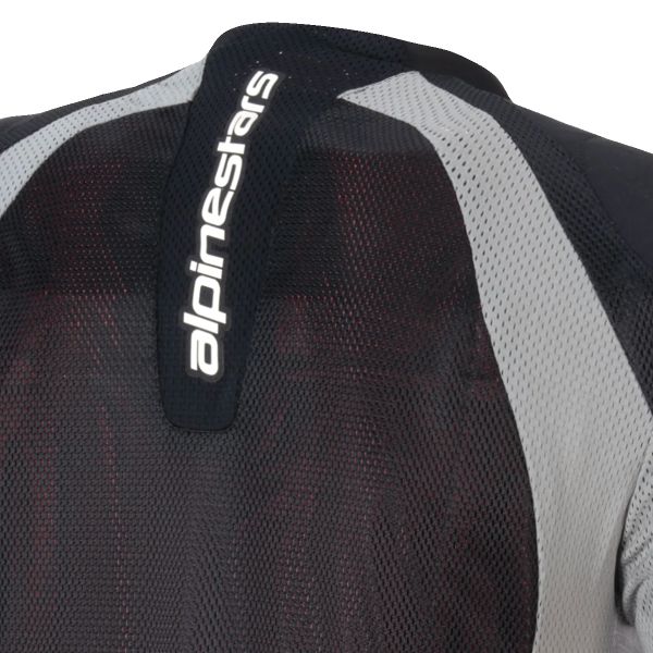 Alpinestars Troop Air Negro Gris Ceniza Rojo Brillante