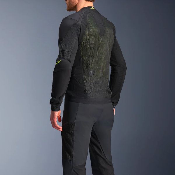 Alpinestars Troop Air Negro Amarillo Fluo