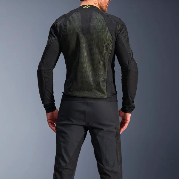 Alpinestars Troop Air Negro Amarillo Fluo