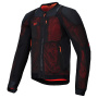 Cazadora moto Alpinestars Troop Air Pro Negro Rojo Fluo