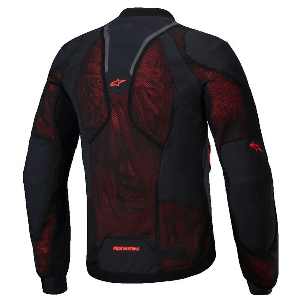 Alpinestars Troop Air Pro Negro Rojo Fluo