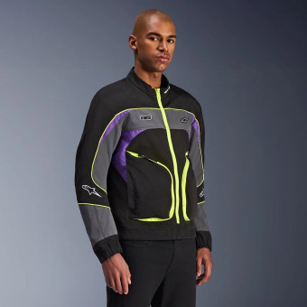 Alpinestars Unite Black Asphalt Violet