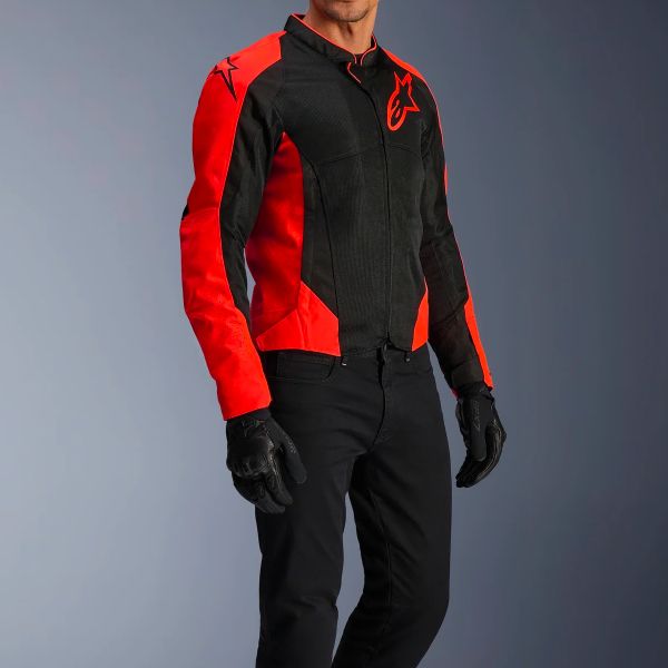 Alpinestars Viper Air V4 Rojo Fluo Negro
