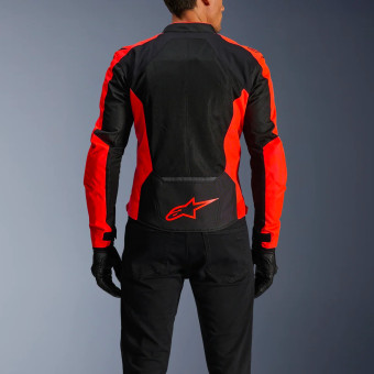 Alpinestars Viper Air V4 Rojo Fluo Negro