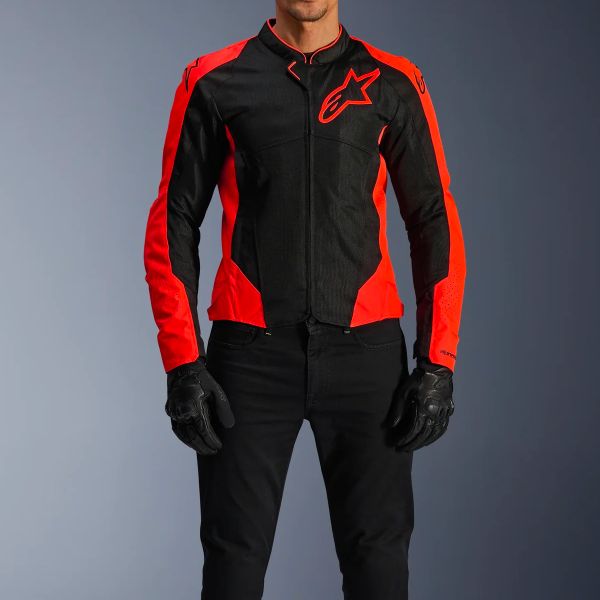 Alpinestars Viper Air V4 Rojo Fluo Negro