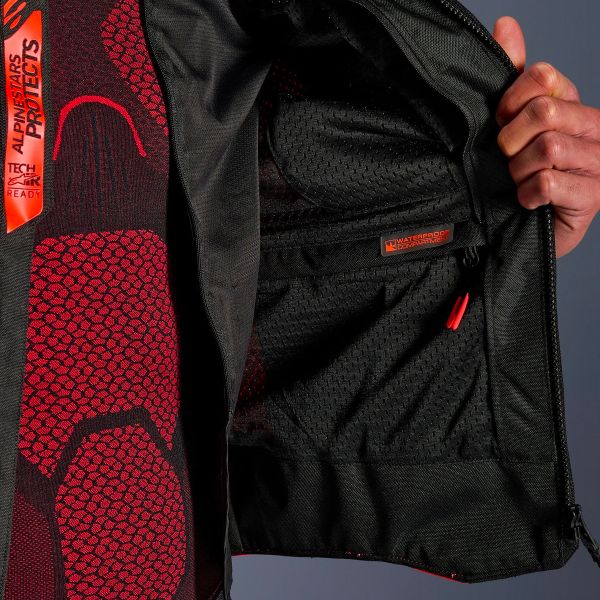 Alpinestars Viper Air V4 Rojo Fluo Negro