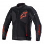 Cazadora moto Alpinestars Viper V3 Air Negro Rojo Fluo