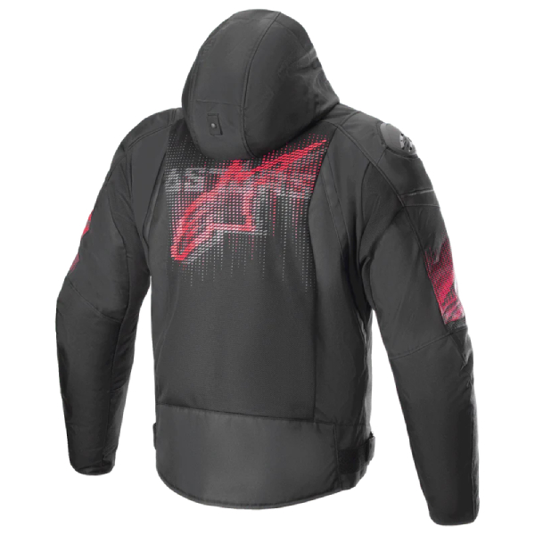 Alpinestars Zaca Air Venom WP Black Bright Red