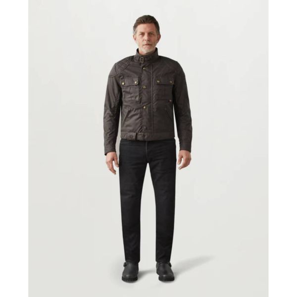 Belstaff Chaqueta Brooklands Cera 8oz Caoba