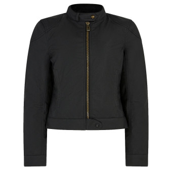 Cazadora moto Belstaff Broughton Cuir Negro