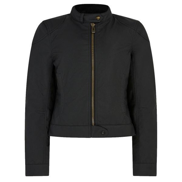 Cazadora moto Belstaff Broughton Cuir Negro