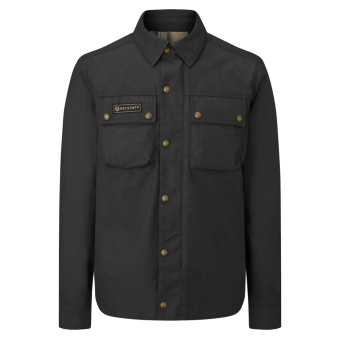 Cazadora moto Belstaff Camisa Mansion Olive Black