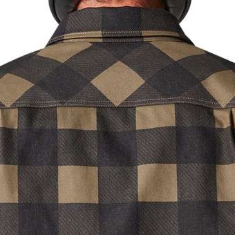 Belstaff Camisa Mansion Olive Black