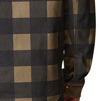 Belstaff Camisa Mansion Olive Black