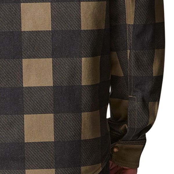 Belstaff Camisa Mansion Olive Black