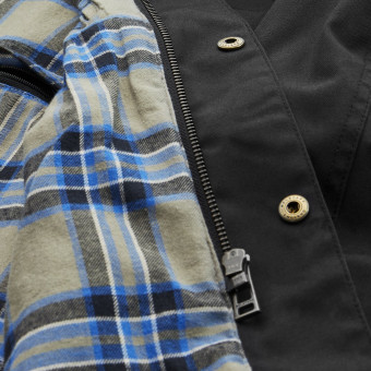 Belstaff Camisa Mansion Olive Black