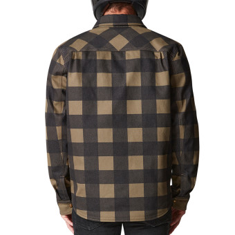 Belstaff Camisa Mansion Olive Black