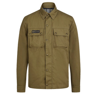 Cazadora moto Belstaff Camisa Mansion Olive Cazadora moto Belstaff Camisa Mansion Olive