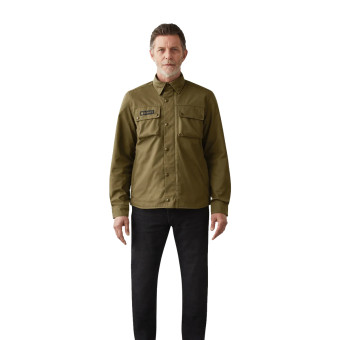 Belstaff Camisa Mansion Olive