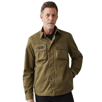 Belstaff Camisa Mansion Olive
