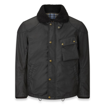 Cazadora moto Belstaff Convoy Black Cazadora moto Belstaff Convoy Black