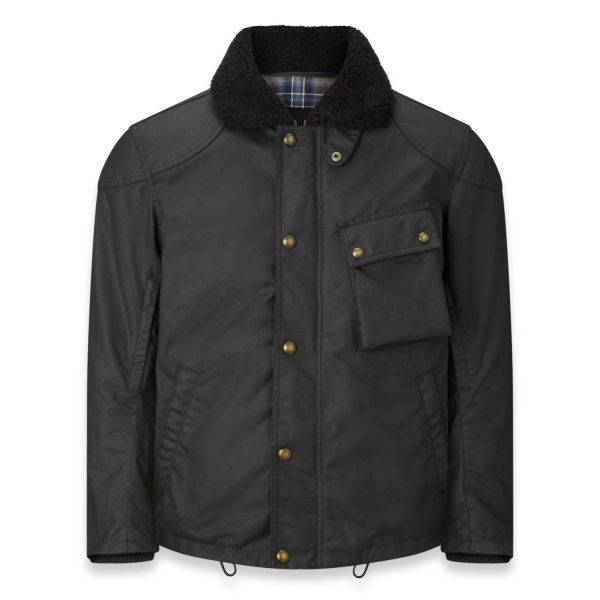 Cazadora moto Belstaff Convoy Black Cazadora moto Belstaff Convoy Black