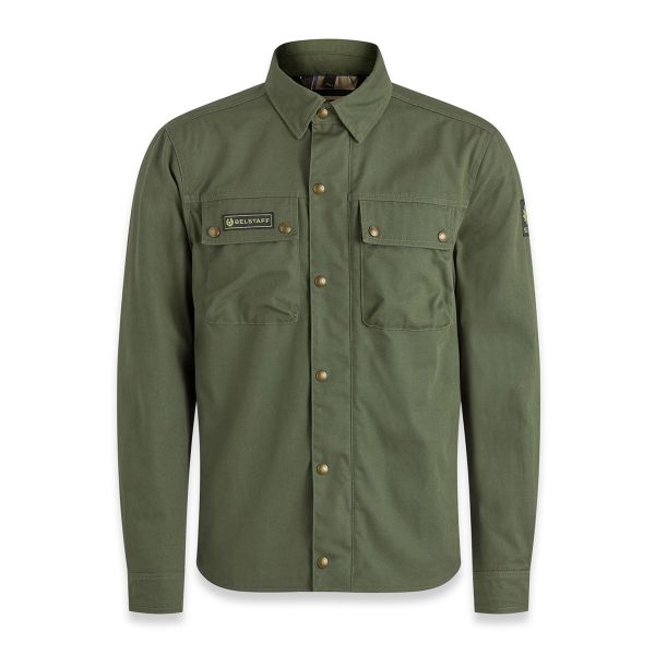Cazadora moto Belstaff Mansion Forest Green