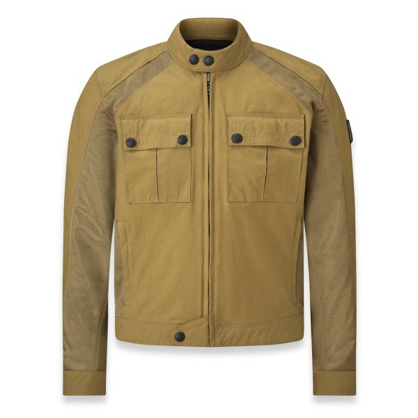 Cazadora moto Belstaff Temple Olive