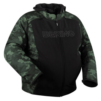 Cazadora moto Bering Davis King Size Black Camo