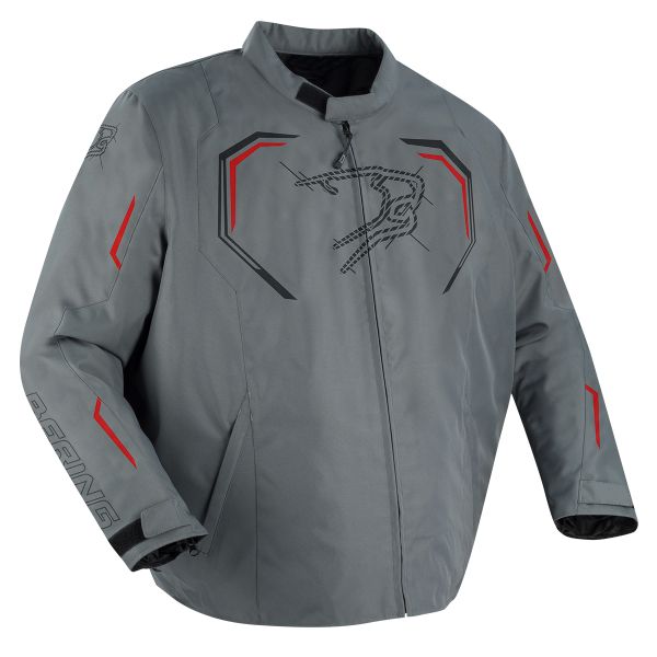 Cazadora moto Bering Dundy KS Grey Red